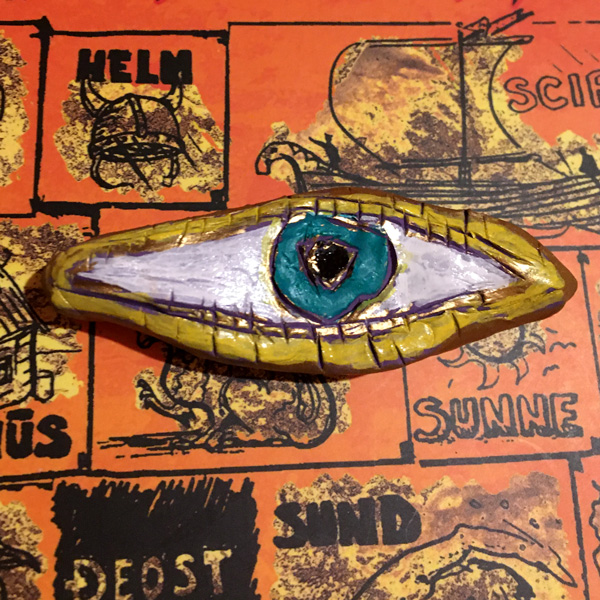 Super Protective Egyptian Eye Talisman with 15 High Power Spells