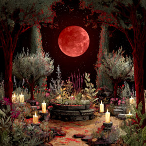A magickal herb garden