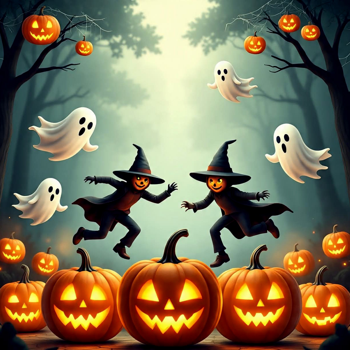 Halloween characters