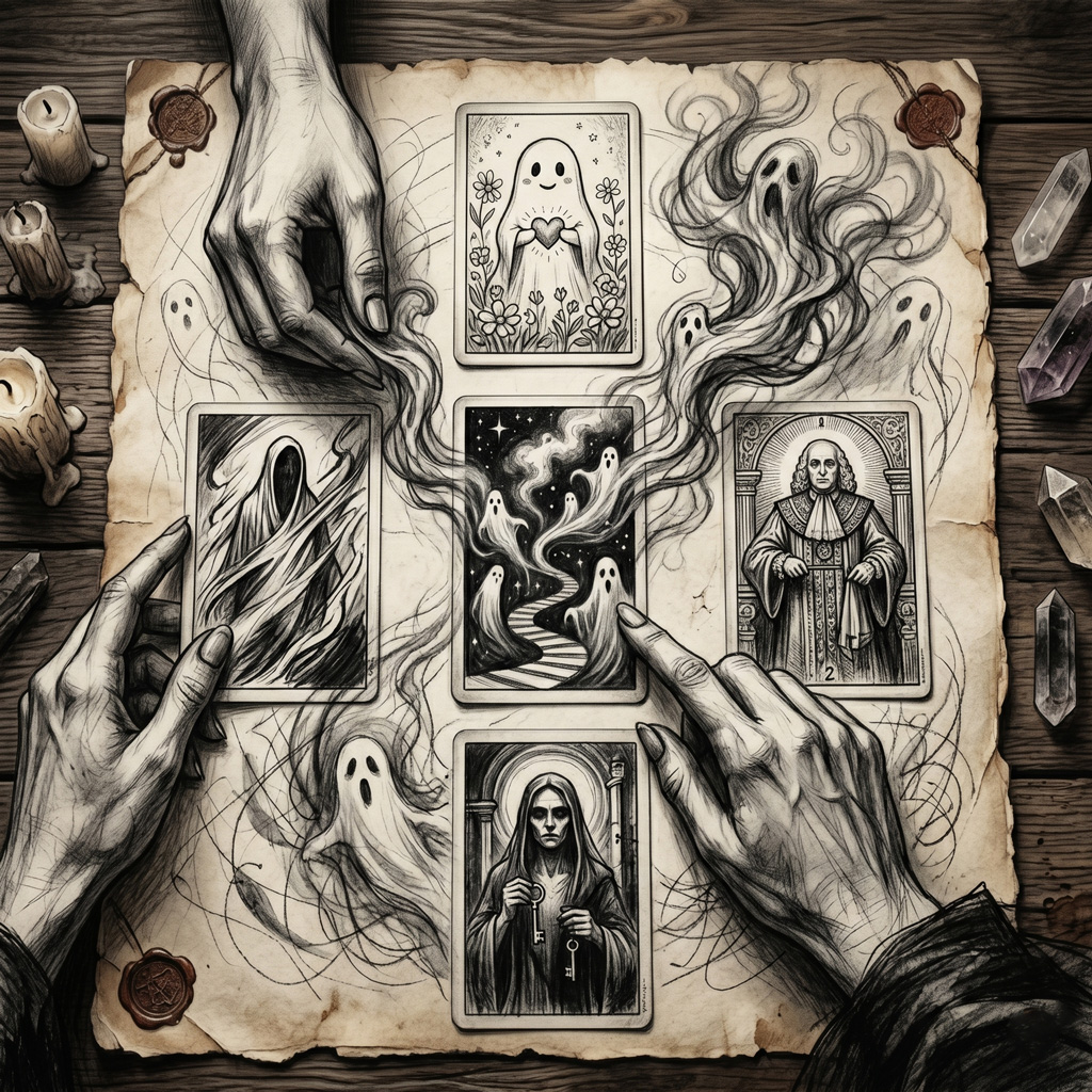 Ghost tarot reading