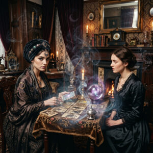 Victorian fairy tarot reading